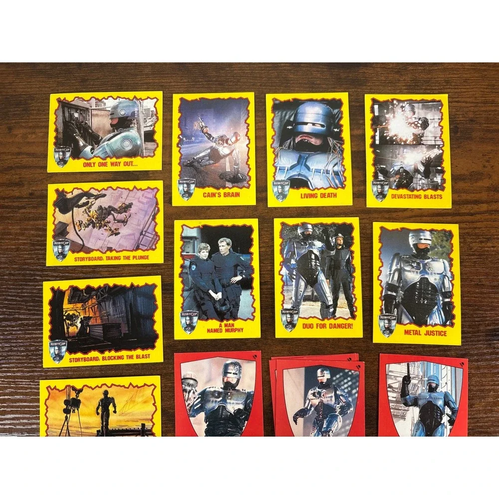 Vintage 1990 RoboCop 2 Trading Card Lot Topps Orion Pictures Sci-Fi Movie Cards - Picture 2 of 5
